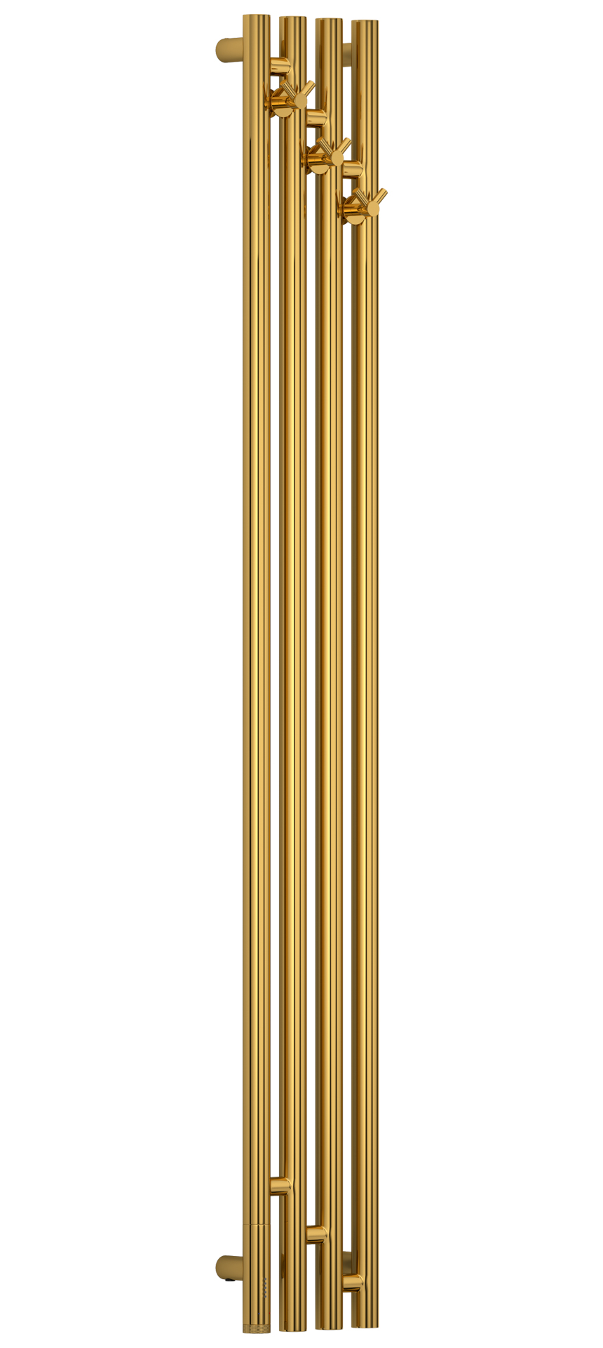 Электрические полотенцесушители Сунержа DESIGN РЭБ КАНТАТА 3.1 1500х159 левый (Золото)