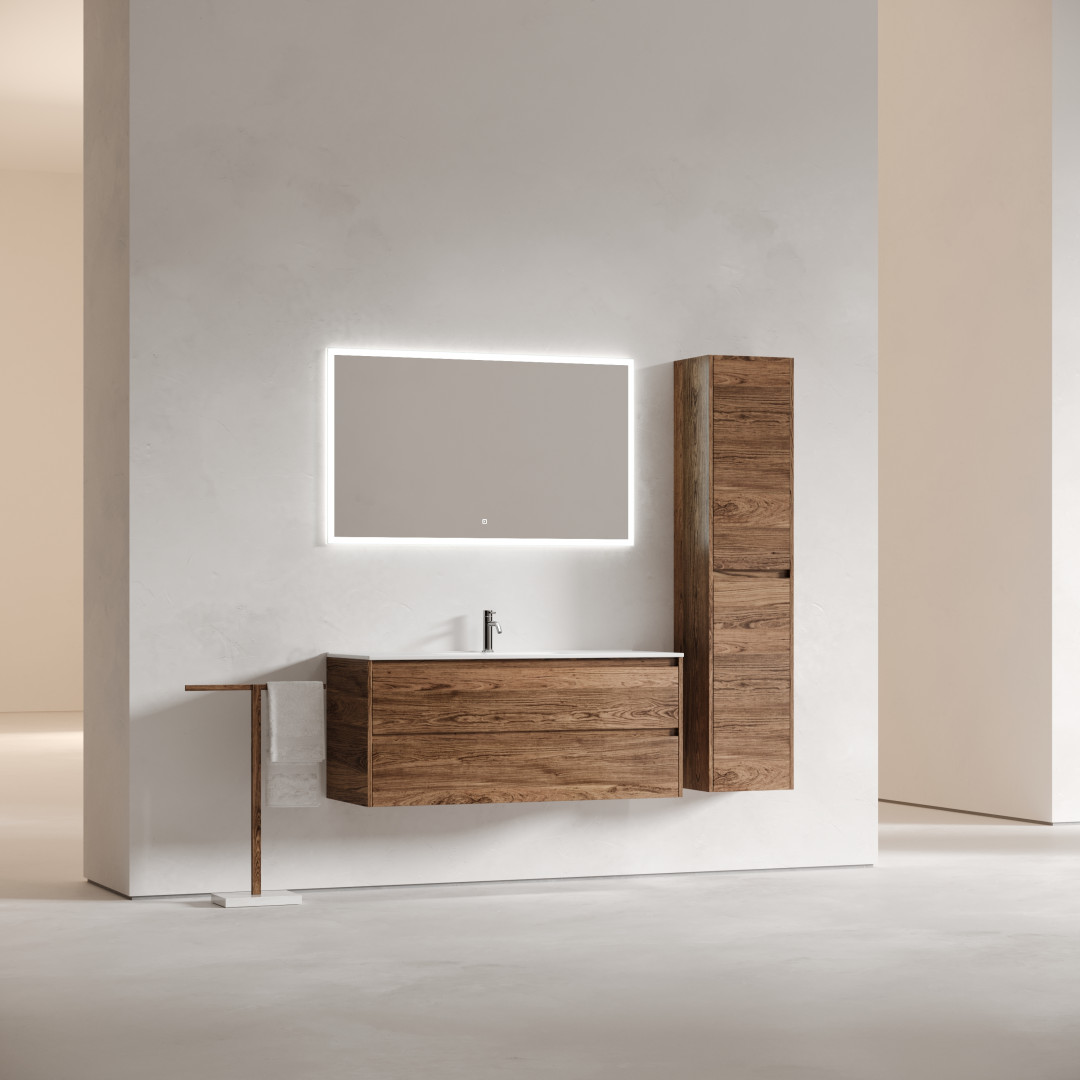 Тумба под раковину Sancos Либра (Libra) LB120-1ECH 120x45x50 дуб чарльстон