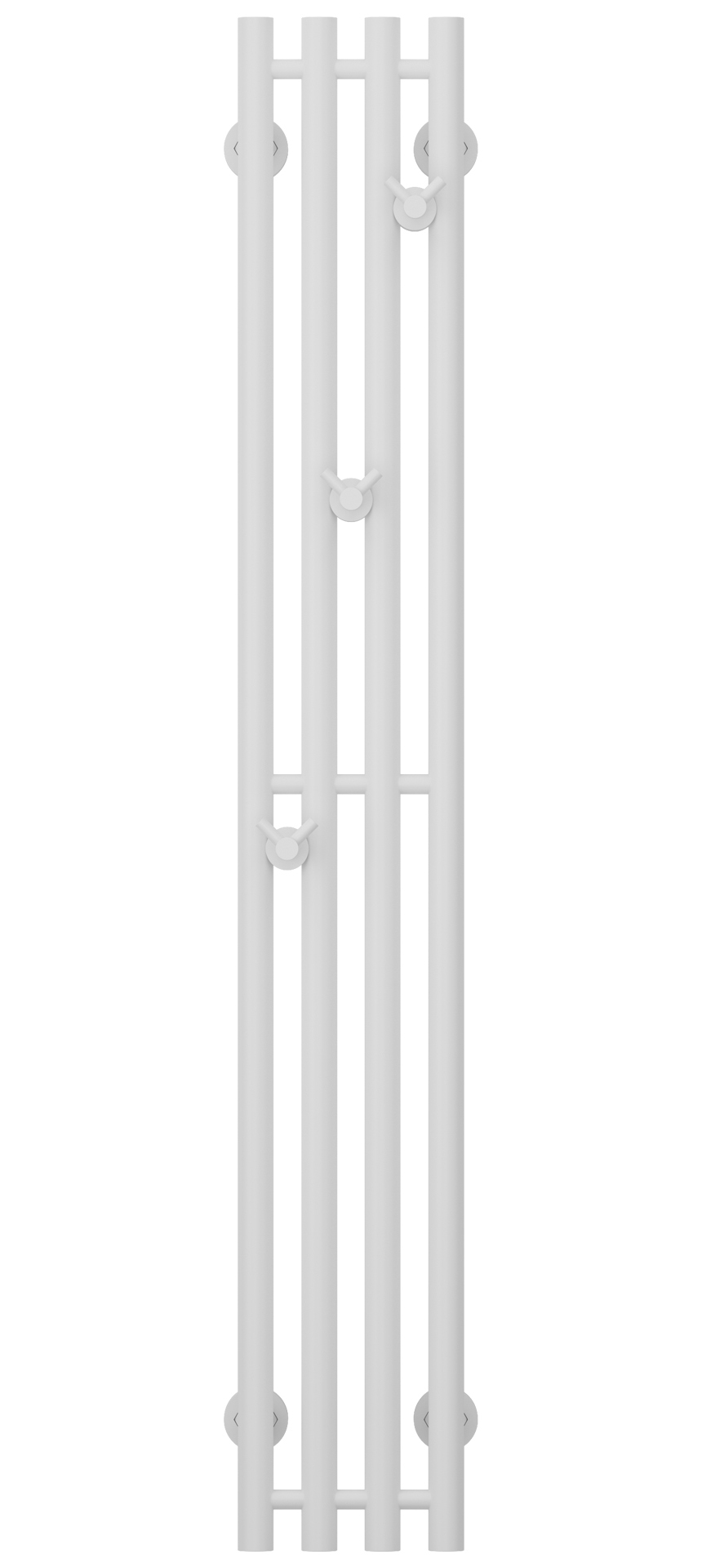Водяные полотенцесушители Сунержа DESIGN ДР КАНТАТА PRO 1200х150 (Матовый белый) - фото 2