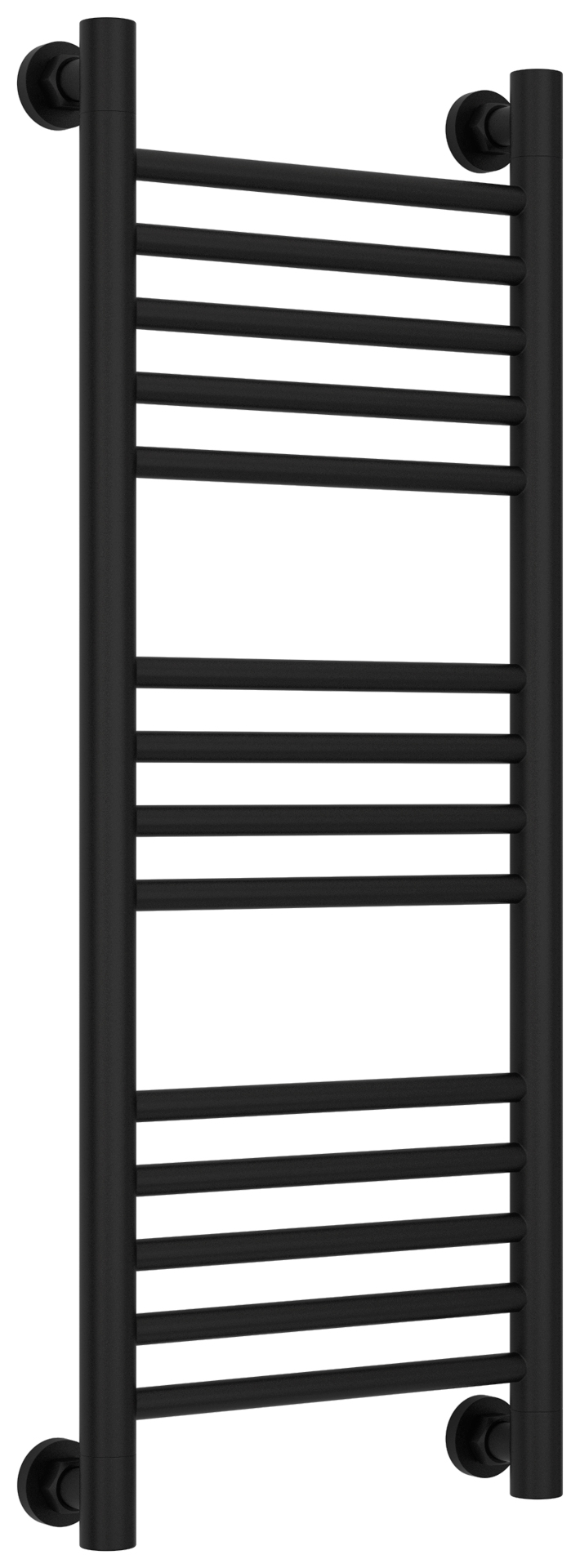 Водяные полотенцесушители Сунержа DESIGN ДР "Богема+" прямая 800х300 (Матовый чёрный)