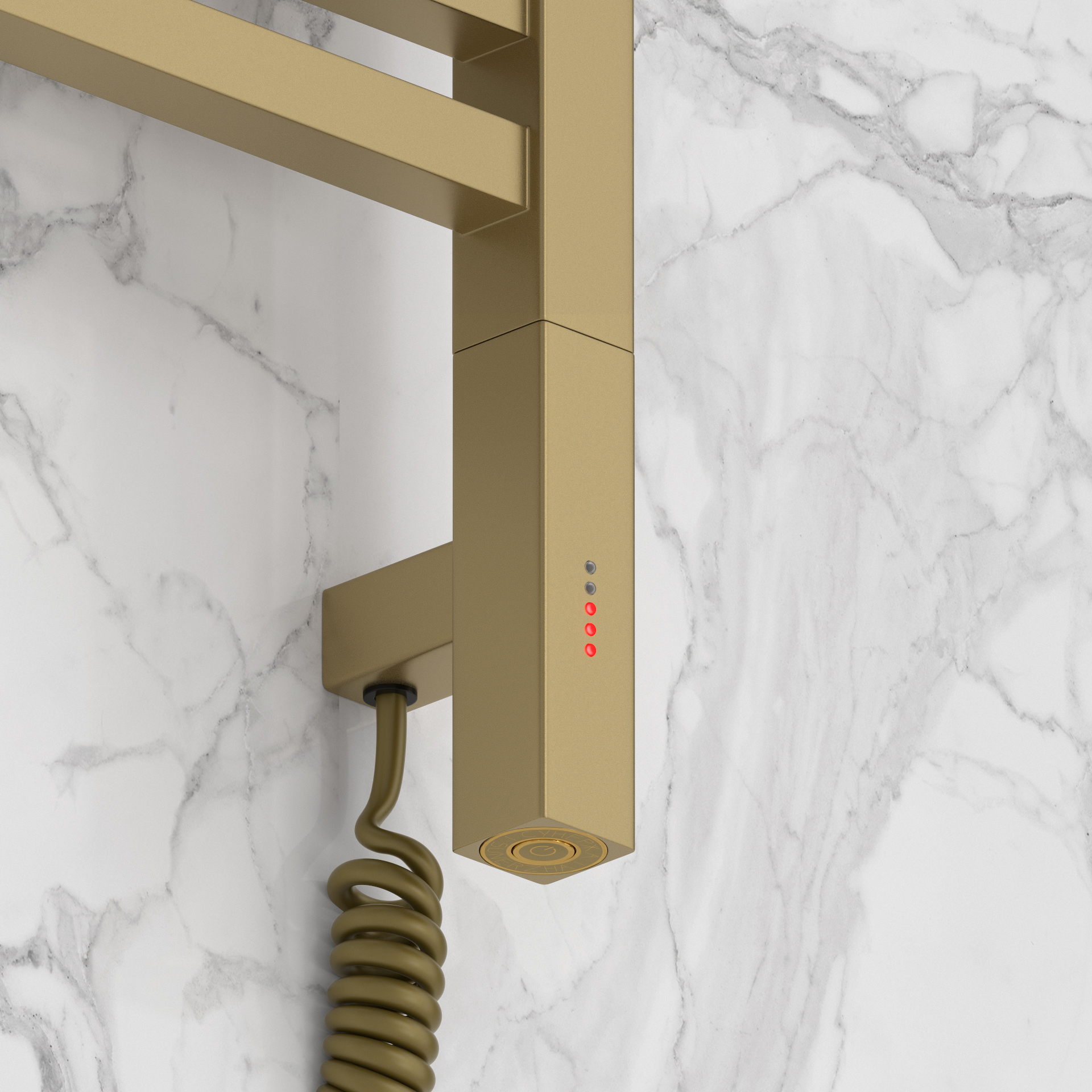 Электрические полотенцесушители Сунержа DESIGN РЭБ МОДУС 3.1 800х500 МЭМ правый (Золотой шёлк)