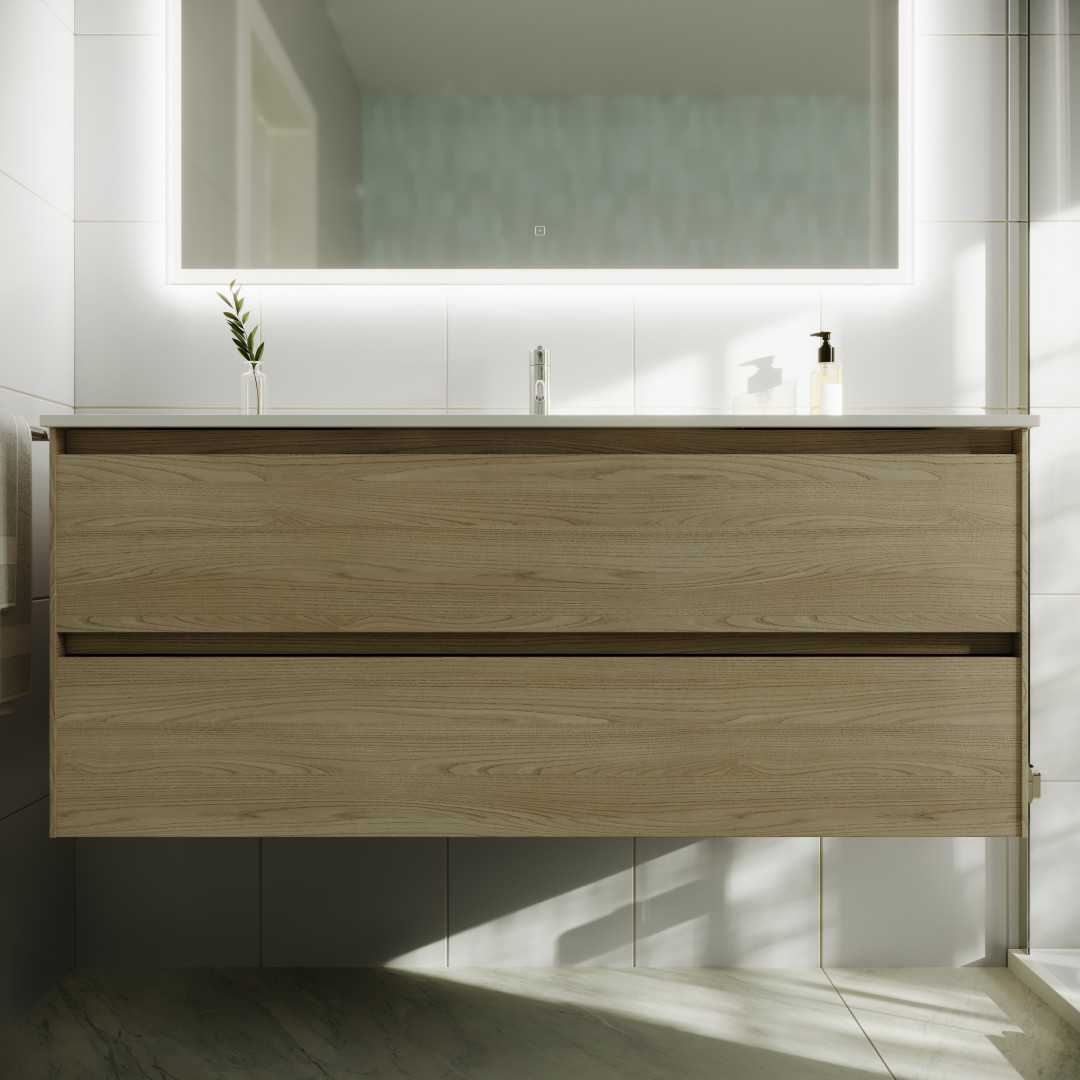 Тумба под раковину Sancos Сто (Cento) CN120-1KE 120x45x50 beige soft