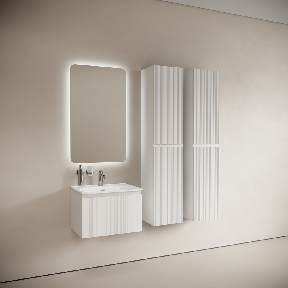 Тумба под раковину Sancos Код (Code) CD60W 60x45x40 белый матовый (bianco)