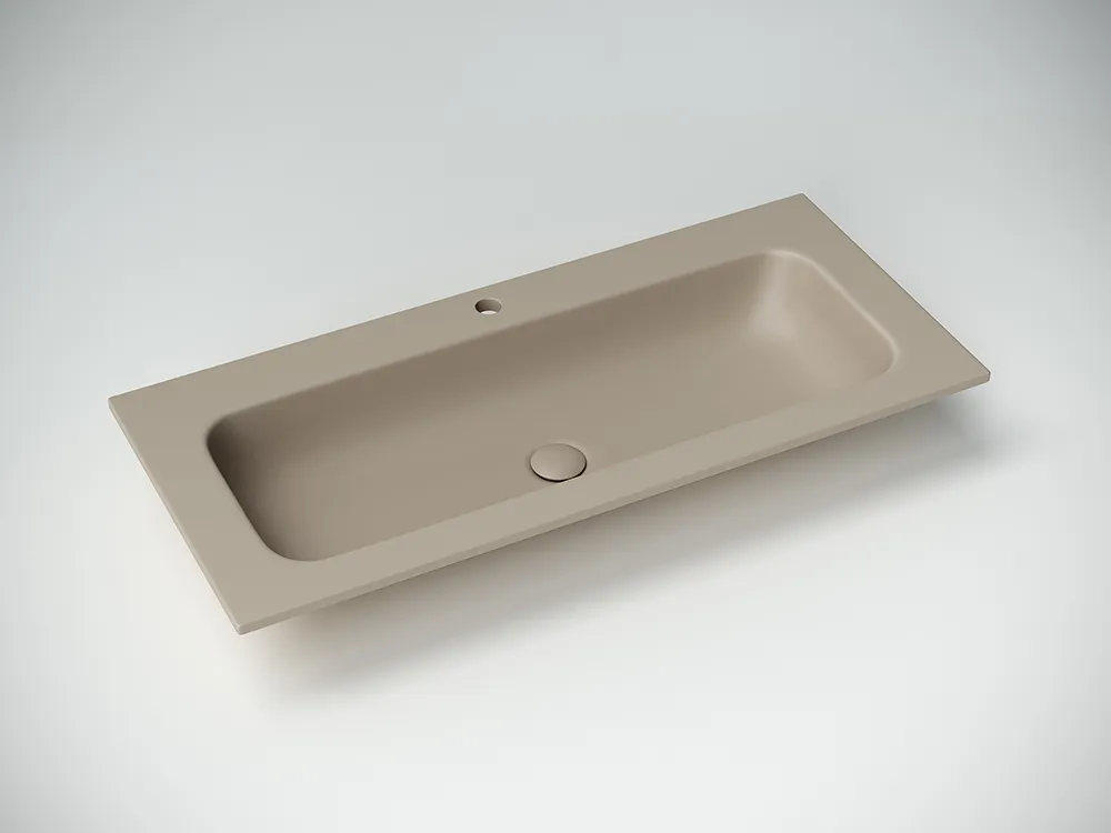 Раковина-столешница Ceramicanova Грация (Grace) CN7013MC 100x46x14 капучино матовый