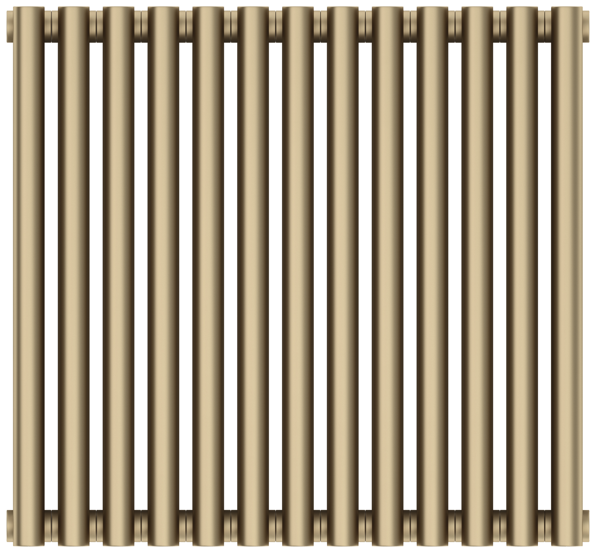 Радиаторы Сунержа DESIGN ДР ЭСТЕТ-00 н/ж 500х585 / 13 сек (Золотой шёлк)