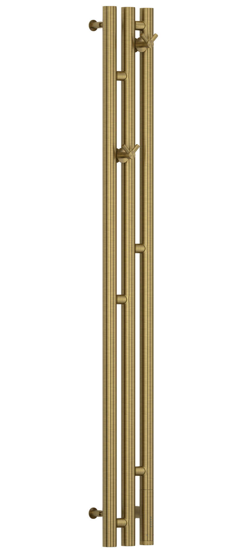 Электрические полотенцесушители Сунержа DESIGN РЭБ ТЕРЦИЯ 3.0 1200х106 правый (Состаренная латунь)