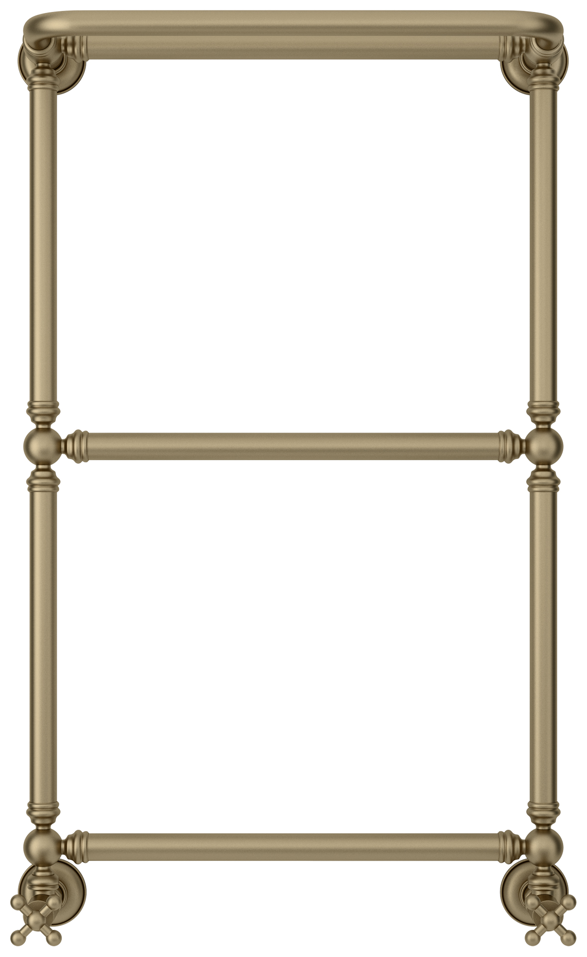 Водяные полотенцесушители Сунержа DESIGN ДР "Ренессанс 1386" 860х500 (Золотой шёлк)