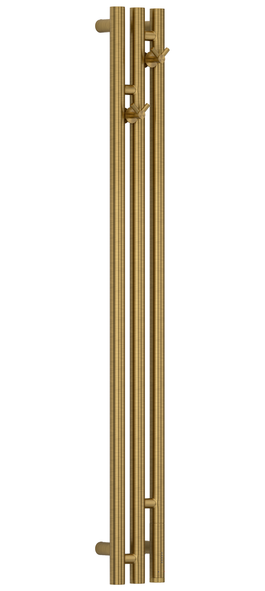 Электрические полотенцесушители Сунержа DESIGN РЭБ ТЕРЦИЯ 3.1 1200х106 правый (Состаренная латунь)
