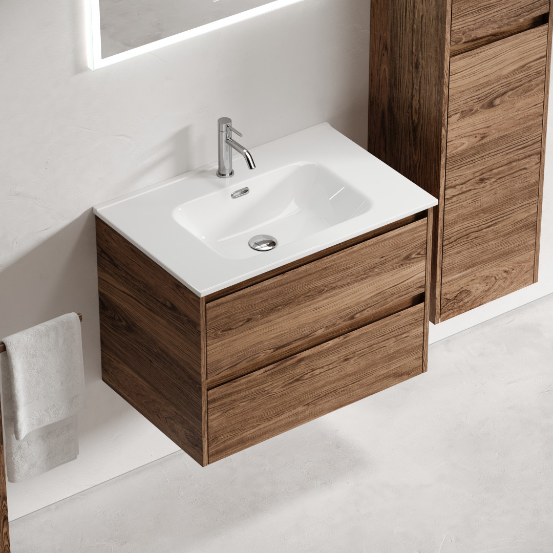 Тумба под раковину Sancos Либра (Libra) LB70ECH 70x45x50 дуб чарльстон - фото 3