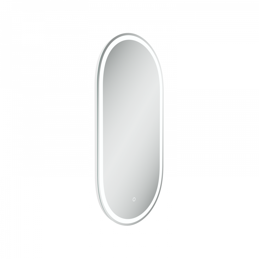 Зеркало Sancos Овал (Oval) OV45F 45x90 с подсветкой