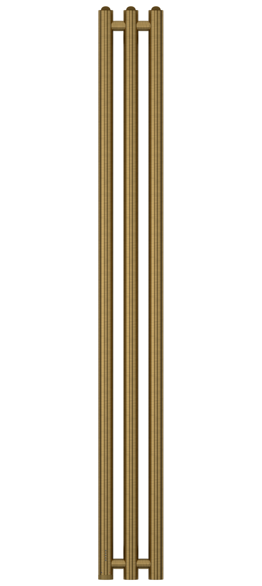 Электрические полотенцесушители Сунержа DESIGN ЭПС "ТЕРЦИЯ 4.0" 1200х106 левый (Состаренная латунь)