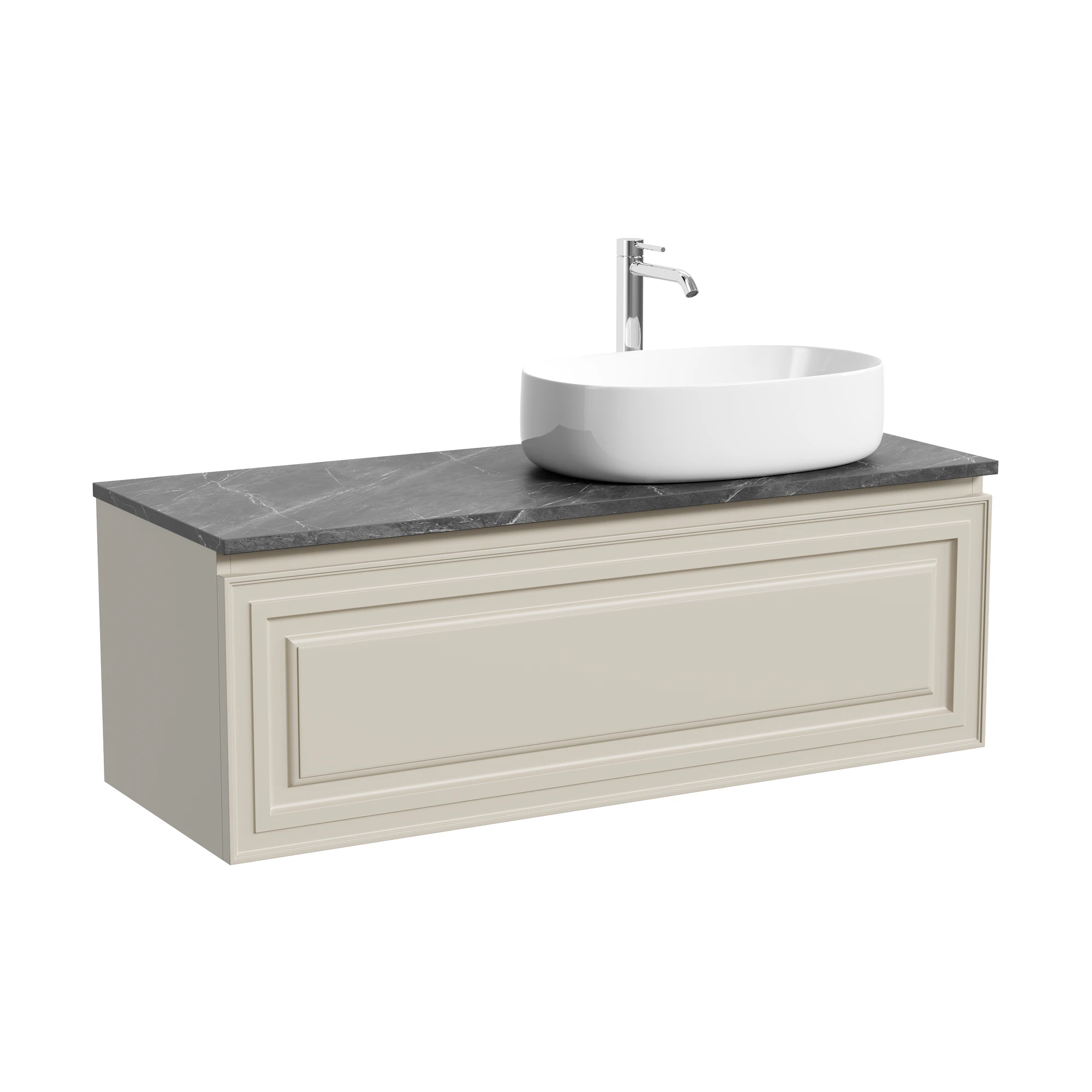 Тумба под столешницу Sancos Самая (Very) VR120RCE 120x45x40 бежевый матовый (beige soft)
