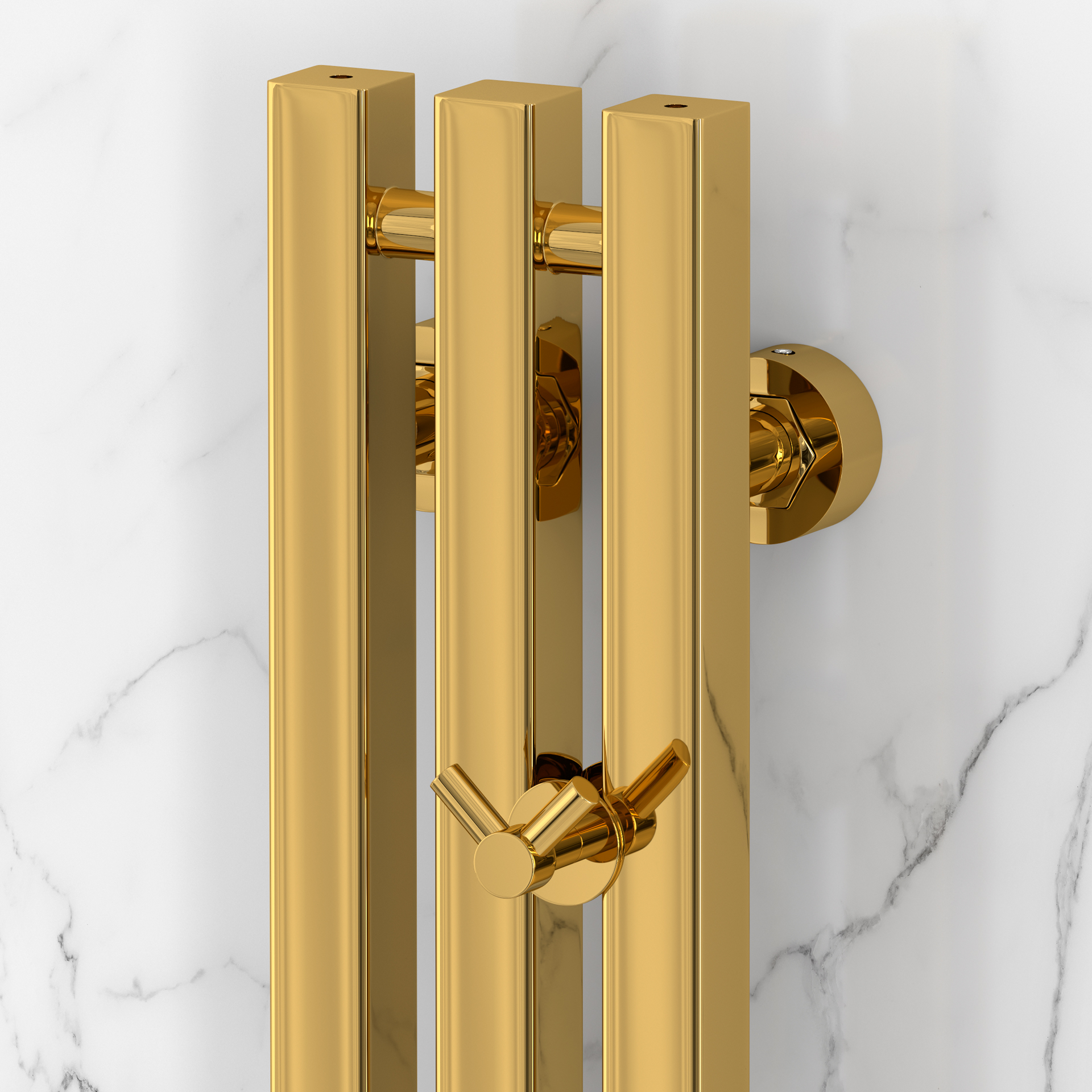 Водяные полотенцесушители Сунержа DESIGN ДР ВЕРДИКТ PRO 1200х100 (Золото)