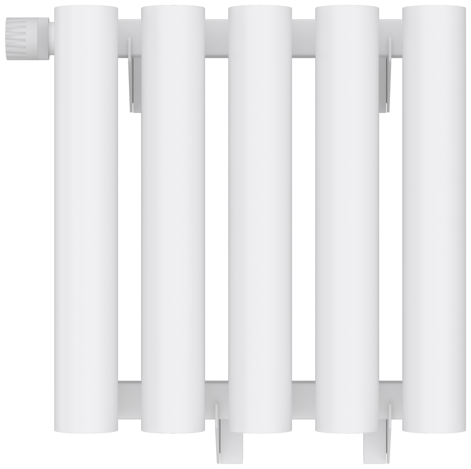 Радиаторы Сунержа DESIGN ДР КУМИР-0 н/ж EU50 левый  300х330 / 5 сек (Матовый белый)