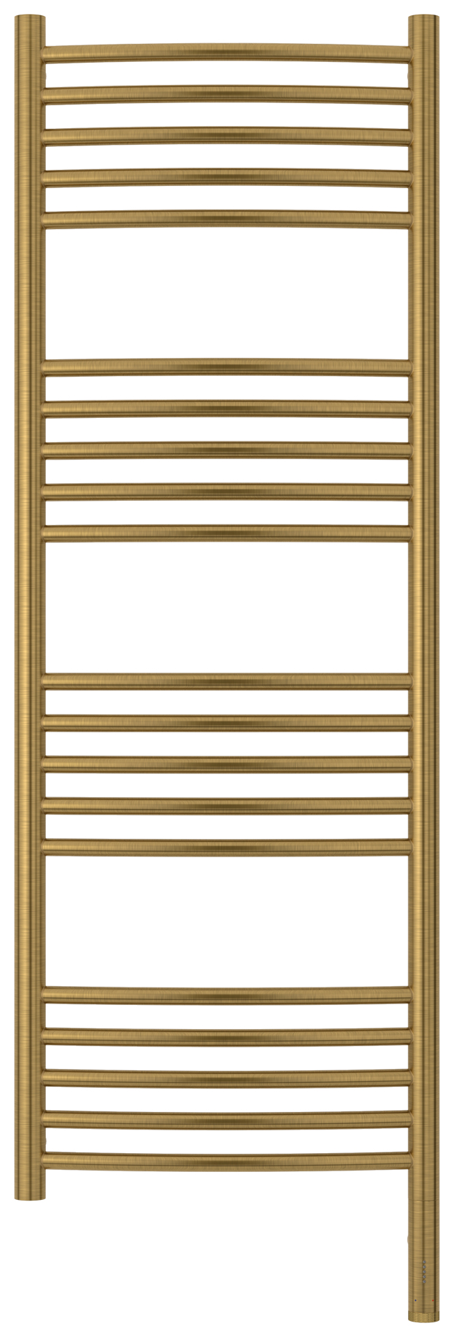 Электрические полотенцесушители Сунержа DESIGN РЭБ БОГЕМА 3.1 1200х400 МЭМ правый (Состаренная латунь)