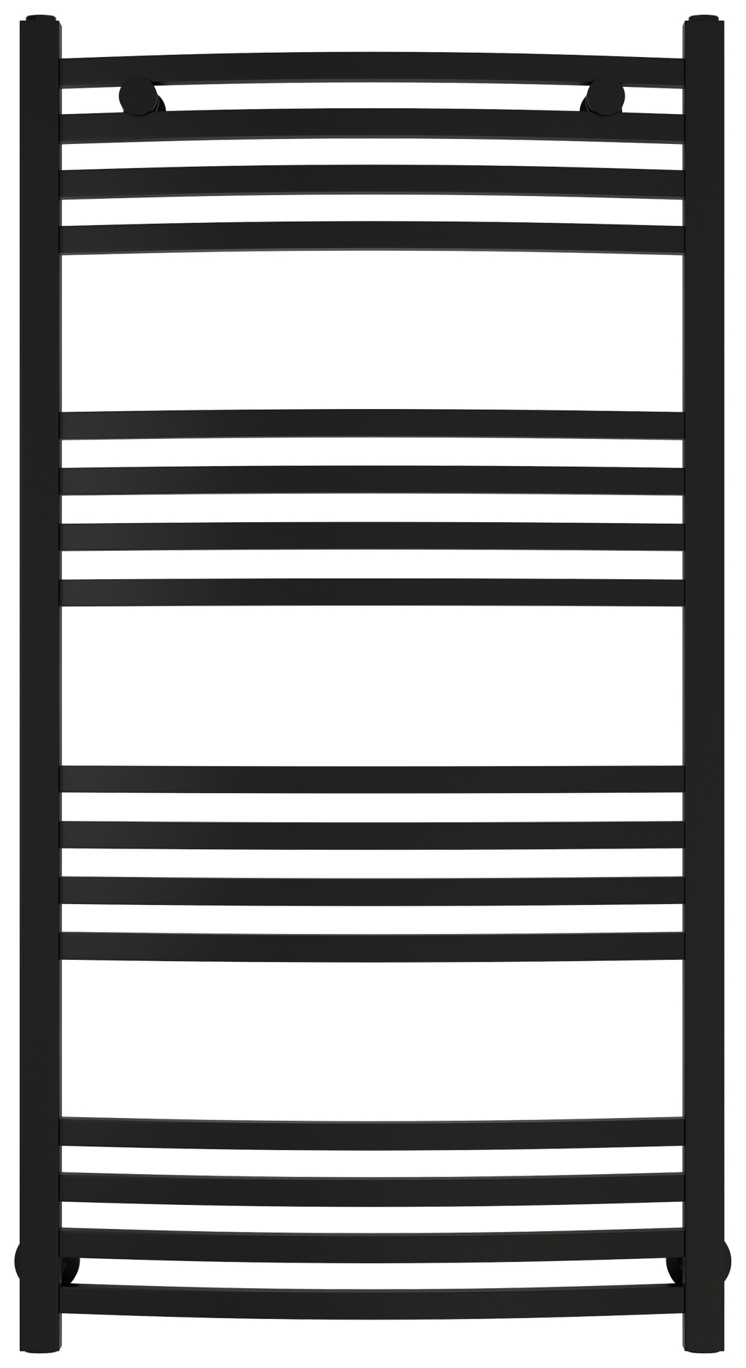 Водяные полотенцесушители Сунержа DESIGN ДР АРКУС 1000х500 (Матовый чёрный)