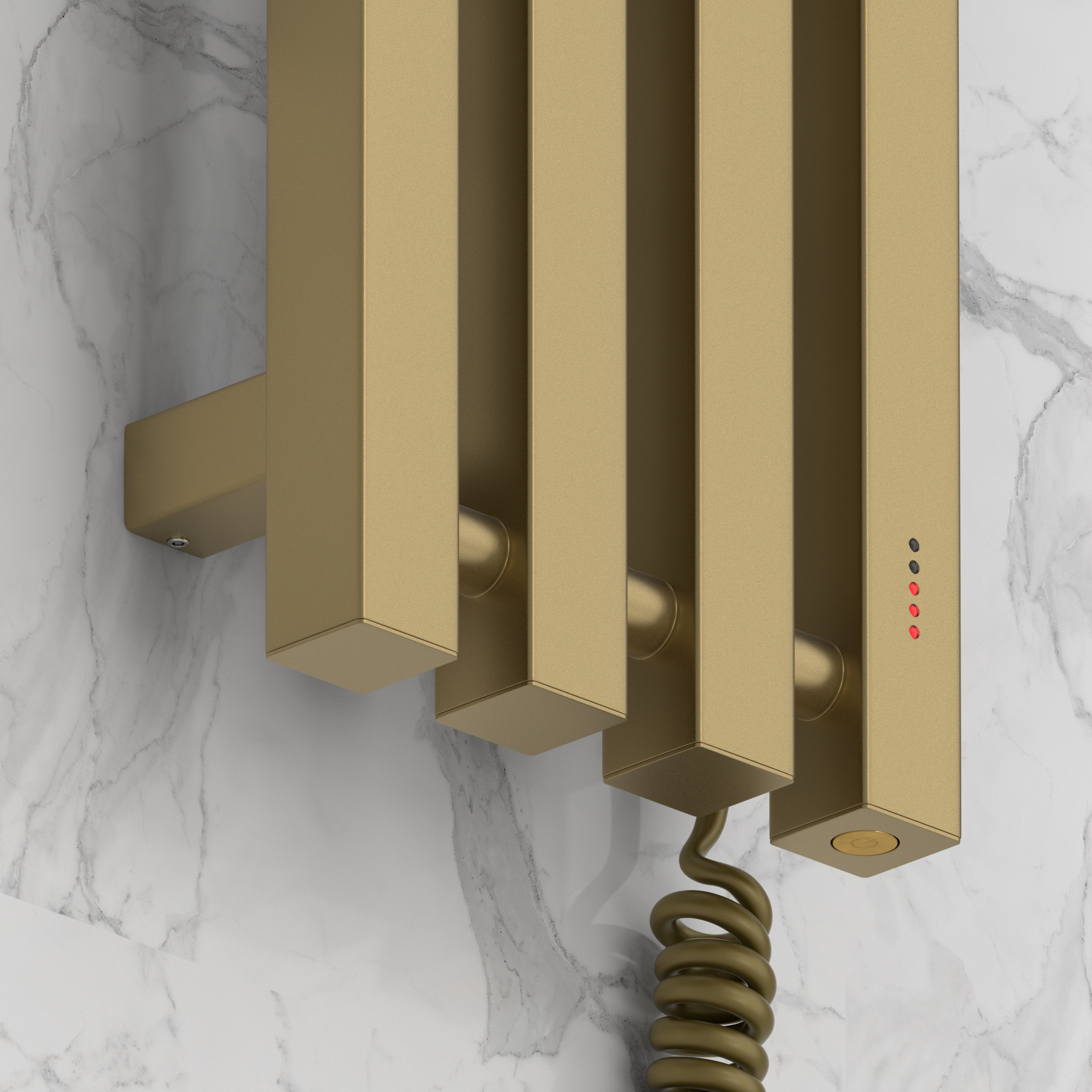 Электрические полотенцесушители Сунержа DESIGN ЭПС "САТЕРЛЕНД 4.0" 1200х150 правый (Золотой шёлк) - фото 3