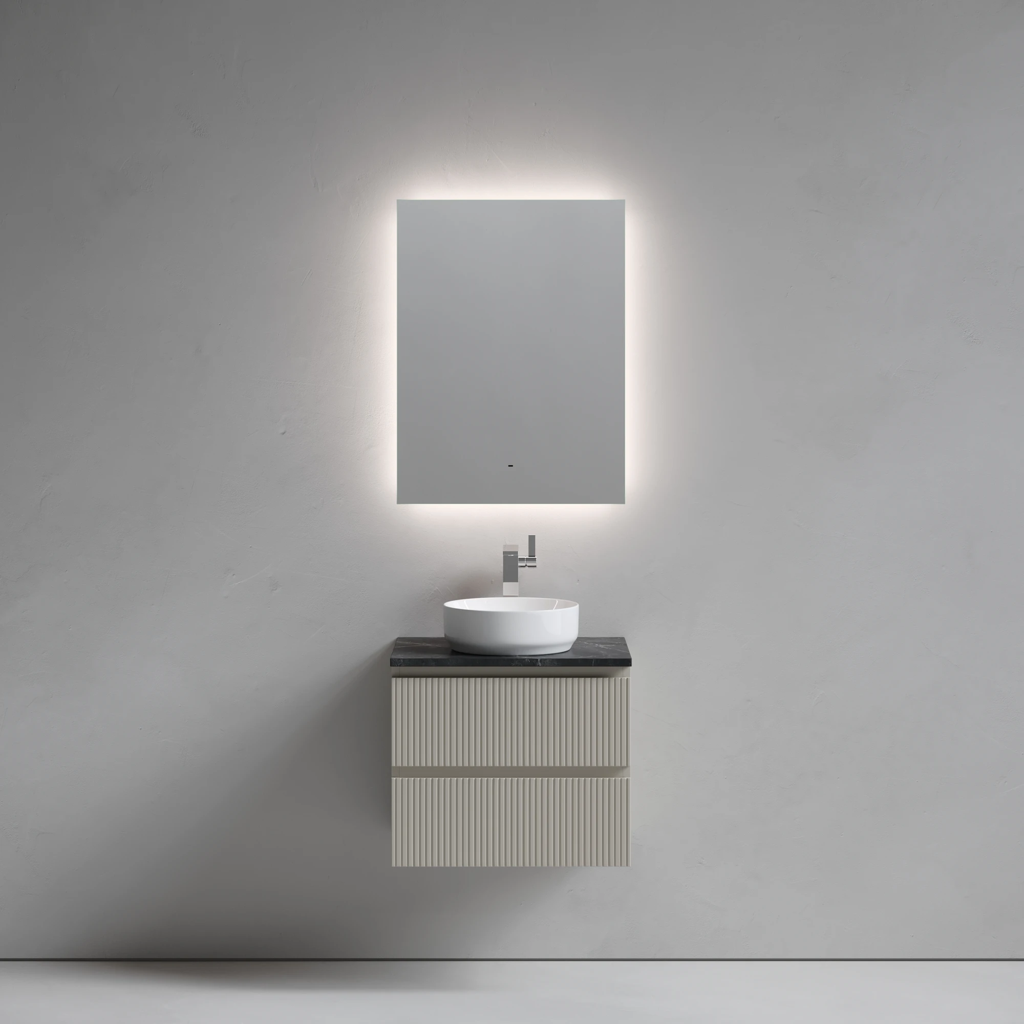 Тумба под столешницу Sancos Сноб T (Snob T) SNT60CE 60x45x50 бежевый матовый (beige soft)
