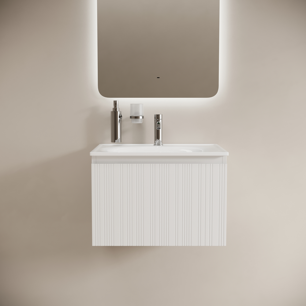 Тумба под раковину Sancos Код (Code) CD60W 60x45x40 белый матовый (bianco)