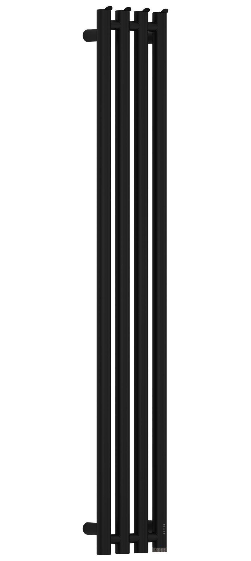 Электрические полотенцесушители Сунержа DESIGN ЭПС "КАНТАТА 4.0" 1200х159 правый (Матовый чёрный)