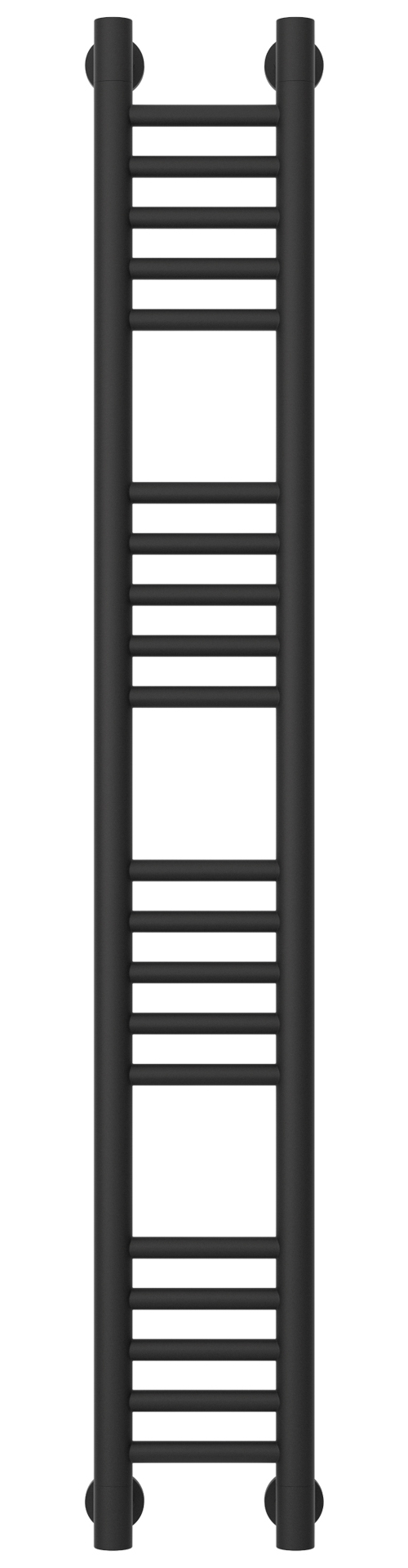 Водяные полотенцесушители Сунержа DESIGN ДР "Богема+" прямая 1200х150 (Тёмный титан муар) - фото 2