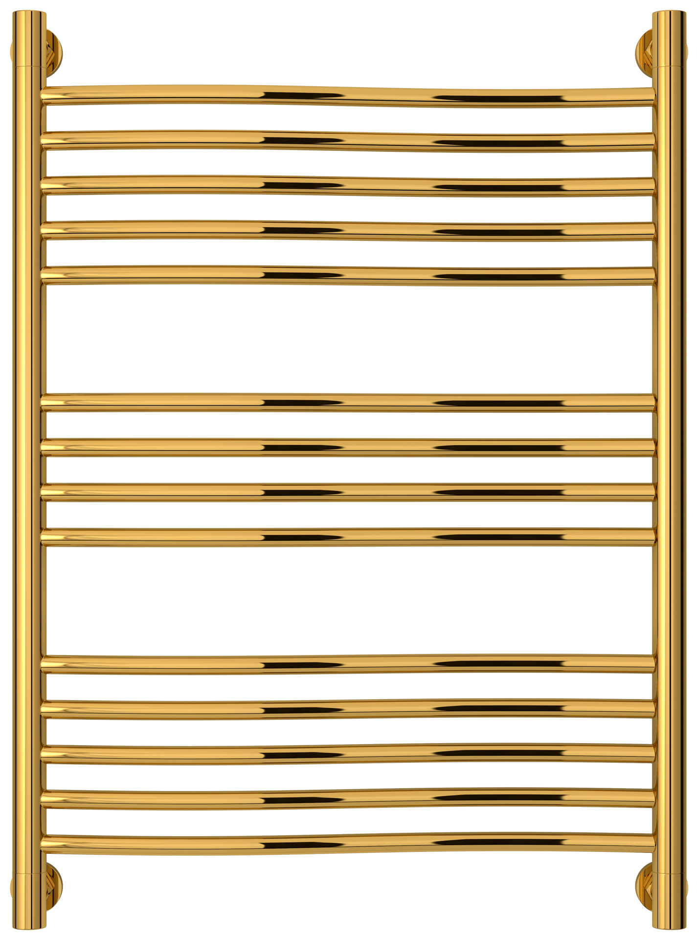 Водяные полотенцесушители Сунержа DESIGN ДР "ФЛЮИД+" 800х600 (Золото)