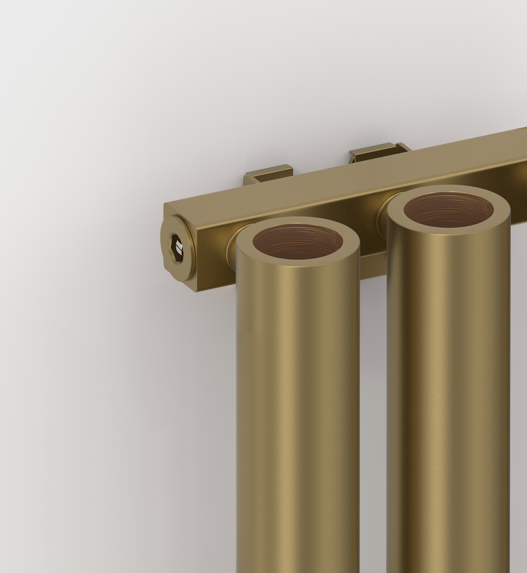 Радиаторы Сунержа DESIGN ДР КУМИР-0 н/ж  300х750 / 11 сек (Золотой шёлк)