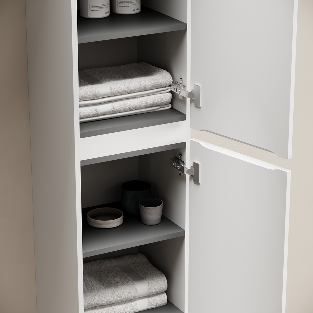 Шкаф-пенал Sancos Код (Code) PCD35W 35x35x165 белый матовый (bianco) - фото 5
