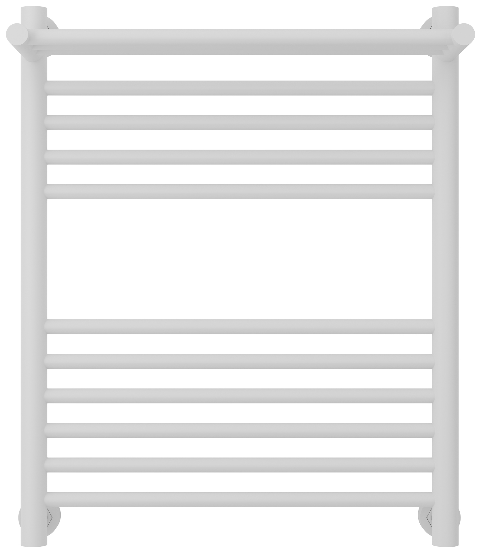 Водяные полотенцесушители Сунержа DESIGN ДР Богема 1П PRO 600х500 (Матовый белый)