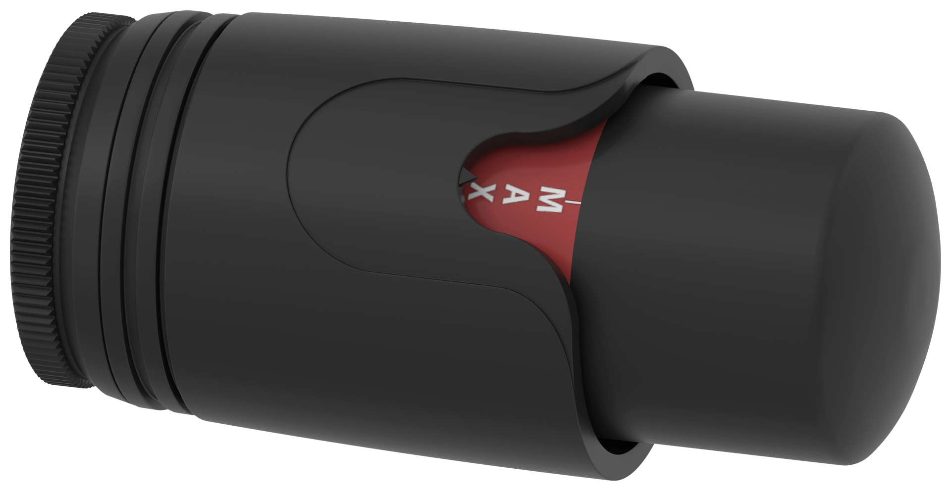 Комплектующие Сунержа DESIGN Головка терморегулирующая Termostat TRV (Матовый чёрный)