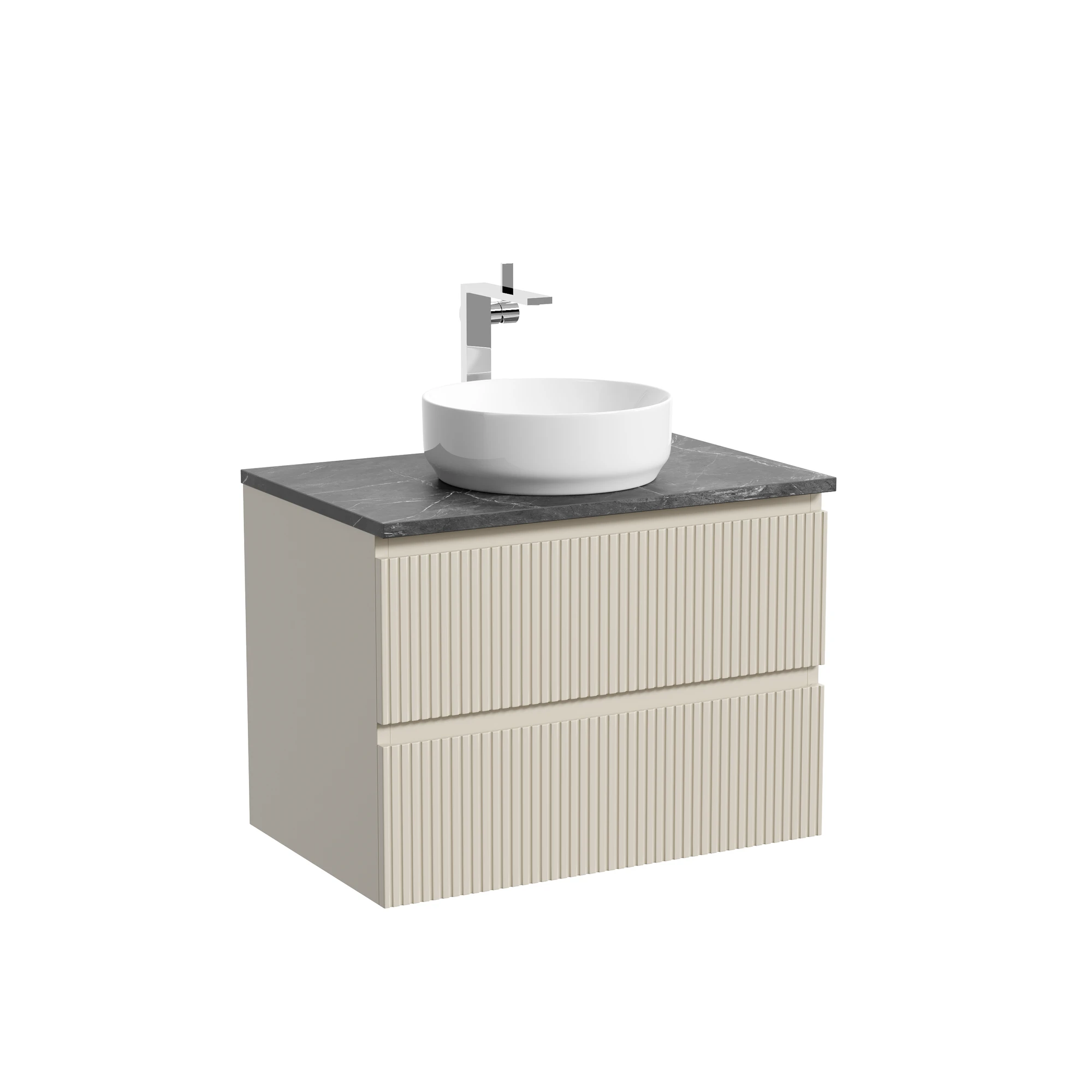 Тумба под столешницу Sancos Сноб T (Snob T) SNT70CE 70x45x50 бежевый матовый (beige soft)
