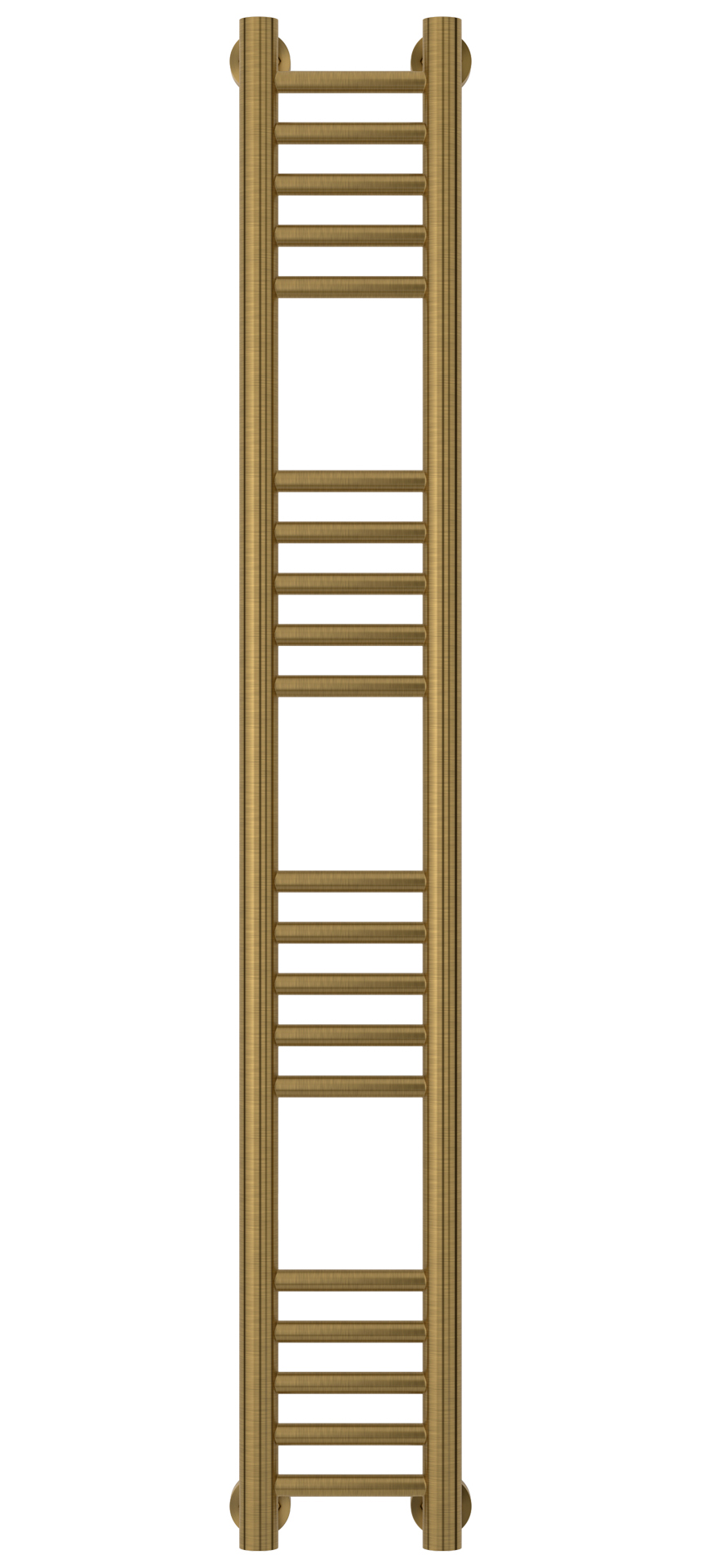 Водяные полотенцесушители Сунержа DESIGN ДР Богема PRO 1200х150 (Состаренная латунь)