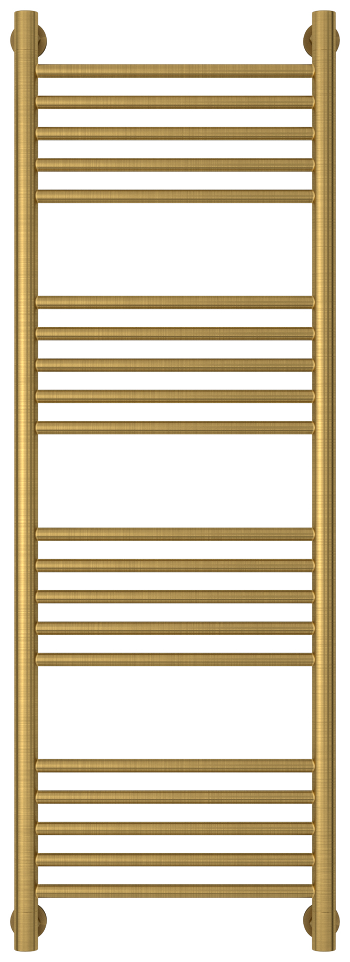 Водяные полотенцесушители Сунержа DESIGN ДР "Богема+" прямая 1200х400 (Состаренная латунь)