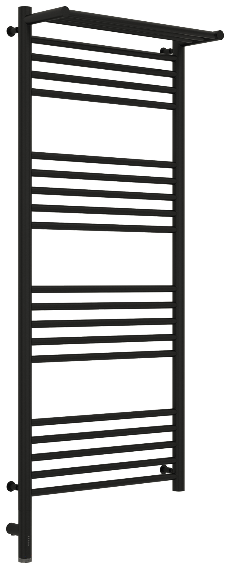Электрические полотенцесушители Сунержа DESIGN РЭБ "БОГЕМА 3.0" 1П 1200х500 / МЭМ левый (Матовый чёрный)