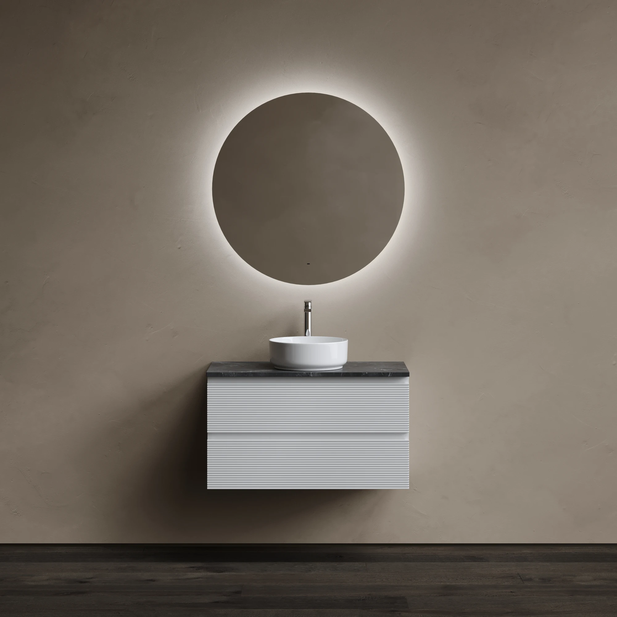 Тумба под столешницу Sancos Фолк (Folk) FL90W 90x45x50 белый матовый (bianco)
