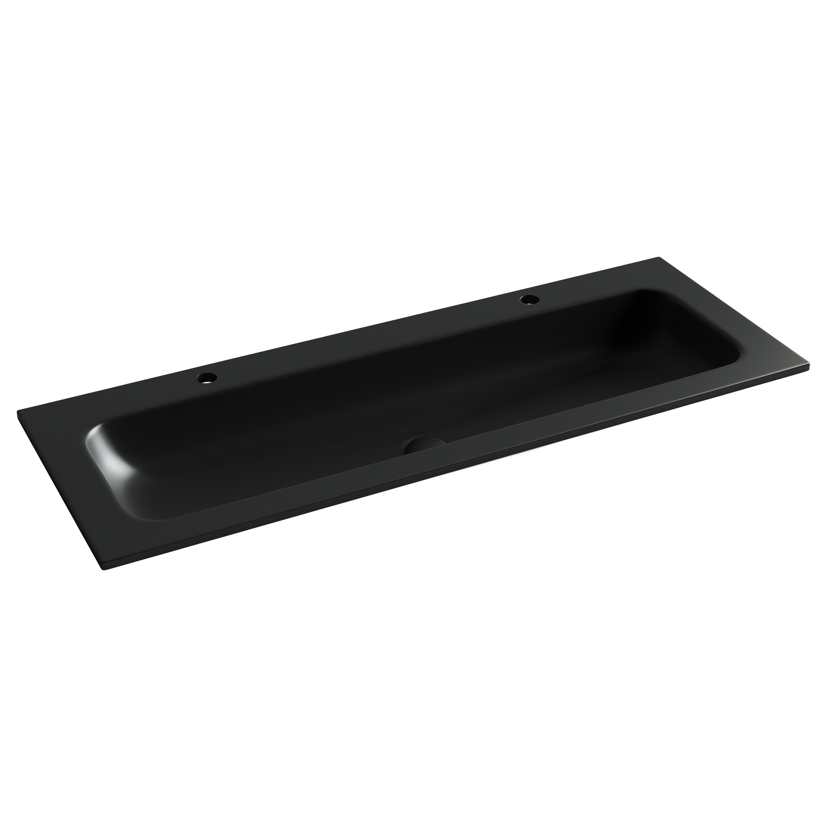 Раковина-столешница Ceramicanova Грация (Grace) CN7016MB 120x46x14 черный матовый