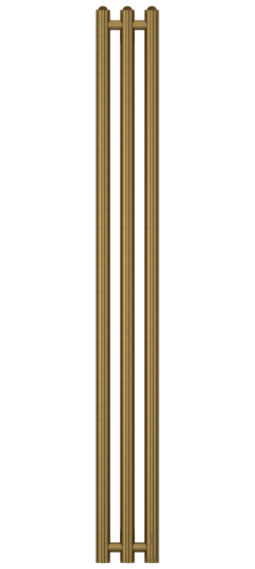 Электрические полотенцесушители Сунержа DESIGN ЭПС "ТЕРЦИЯ 4.0" 1200х106 правый (Состаренная латунь)