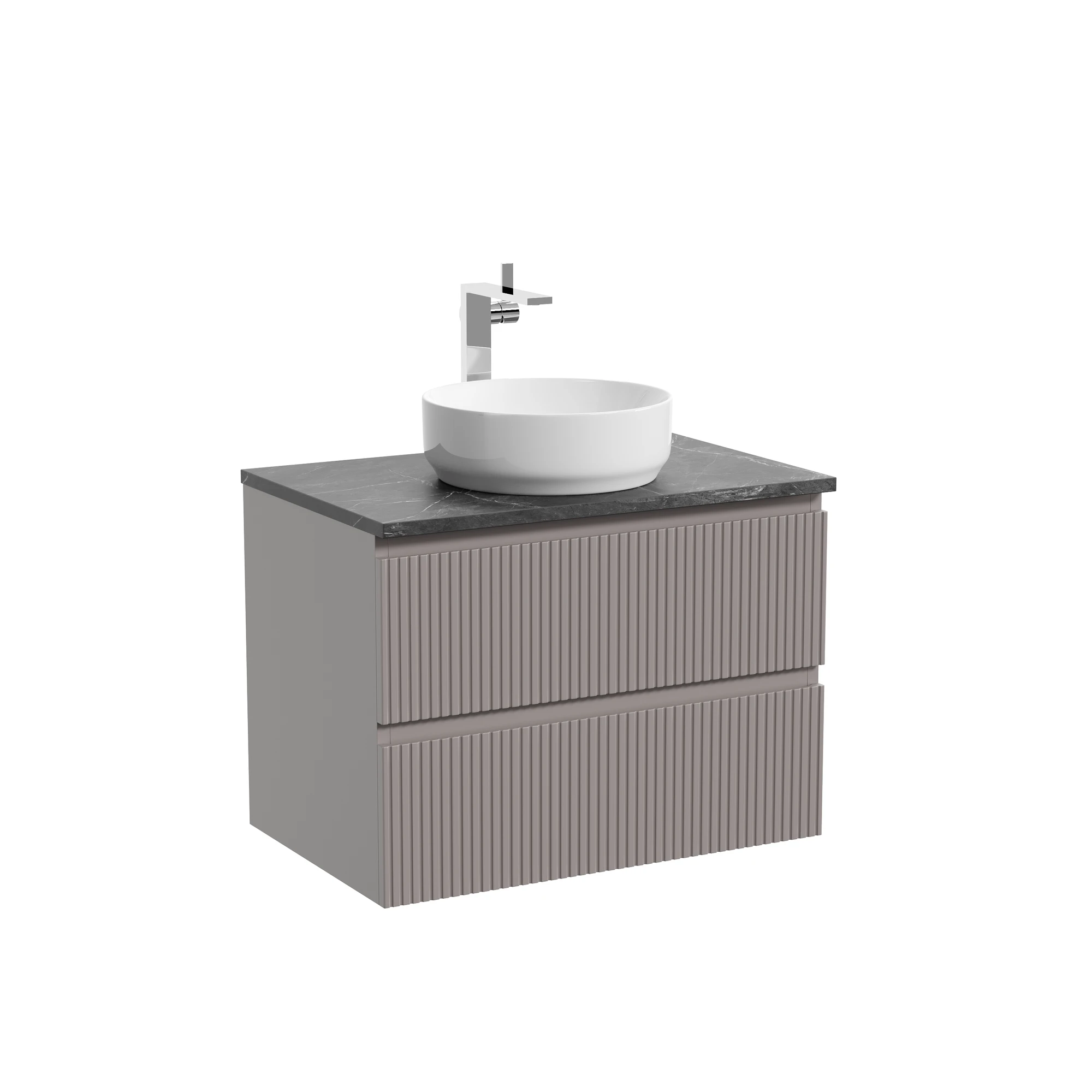Тумба под столешницу Sancos Сноб T (Snob T) SNT70SM 70x45x50 пыльная роза (doha soft)