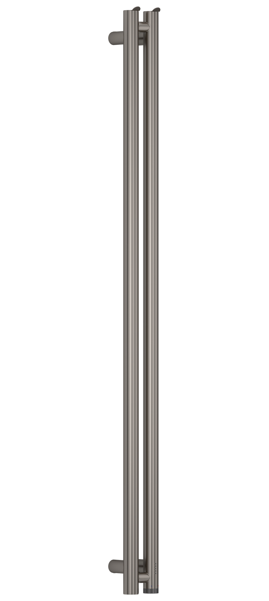 Электрические полотенцесушители Сунержа DESIGN ЭПС "НЮАНС 4.0" 1200х53 правый (Стальной графит)