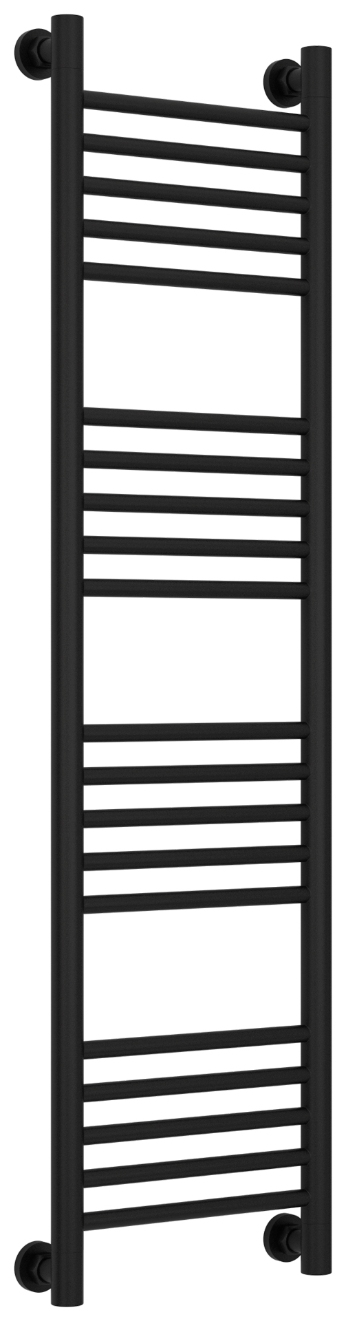 Водяные полотенцесушители Сунержа DESIGN ДР "Богема+" прямая 1200х300 (Матовый чёрный)