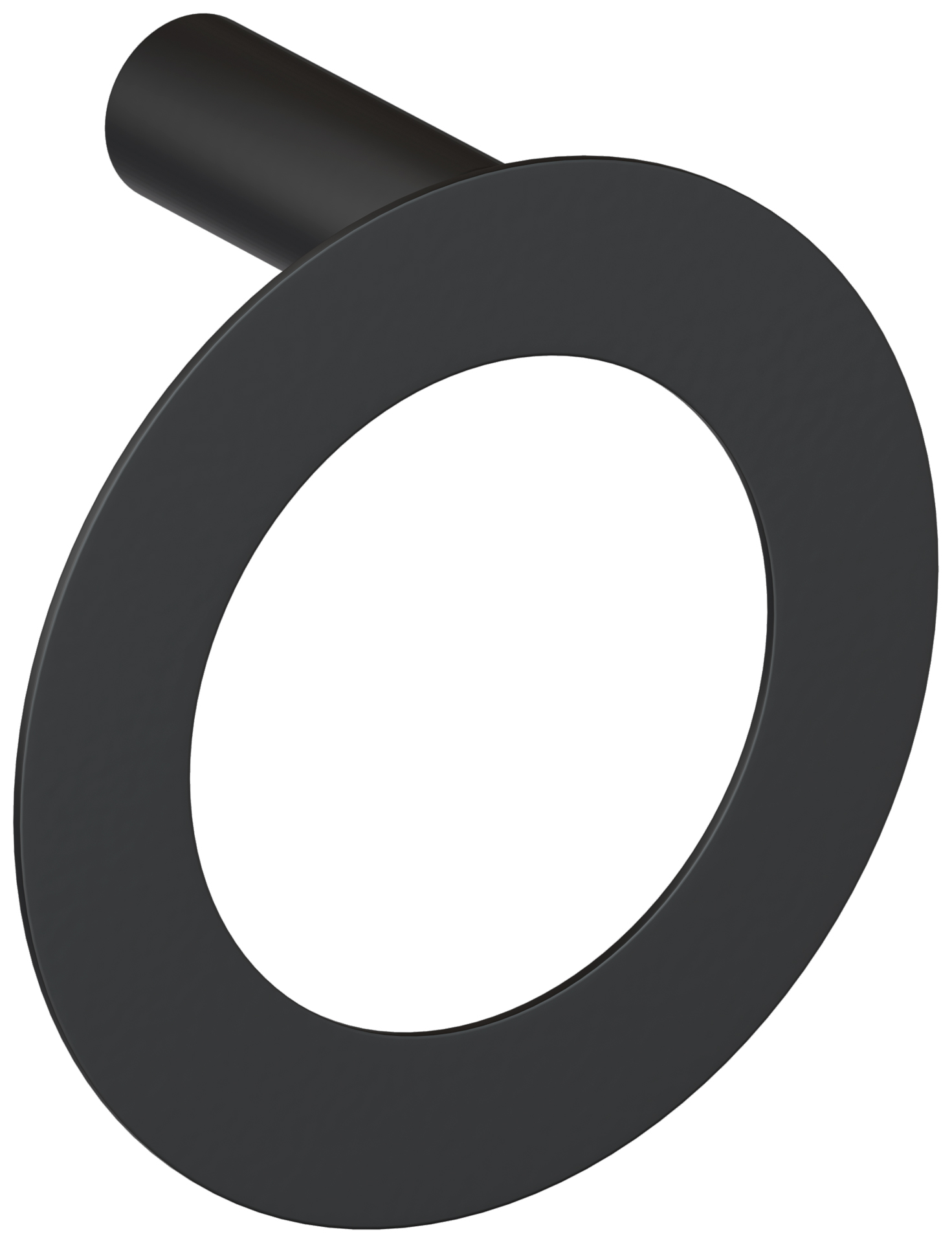 Аксессуары для ванной Сунержа DESIGN Полотенцедержатель ROUND L 180 (Матовый чёрный)