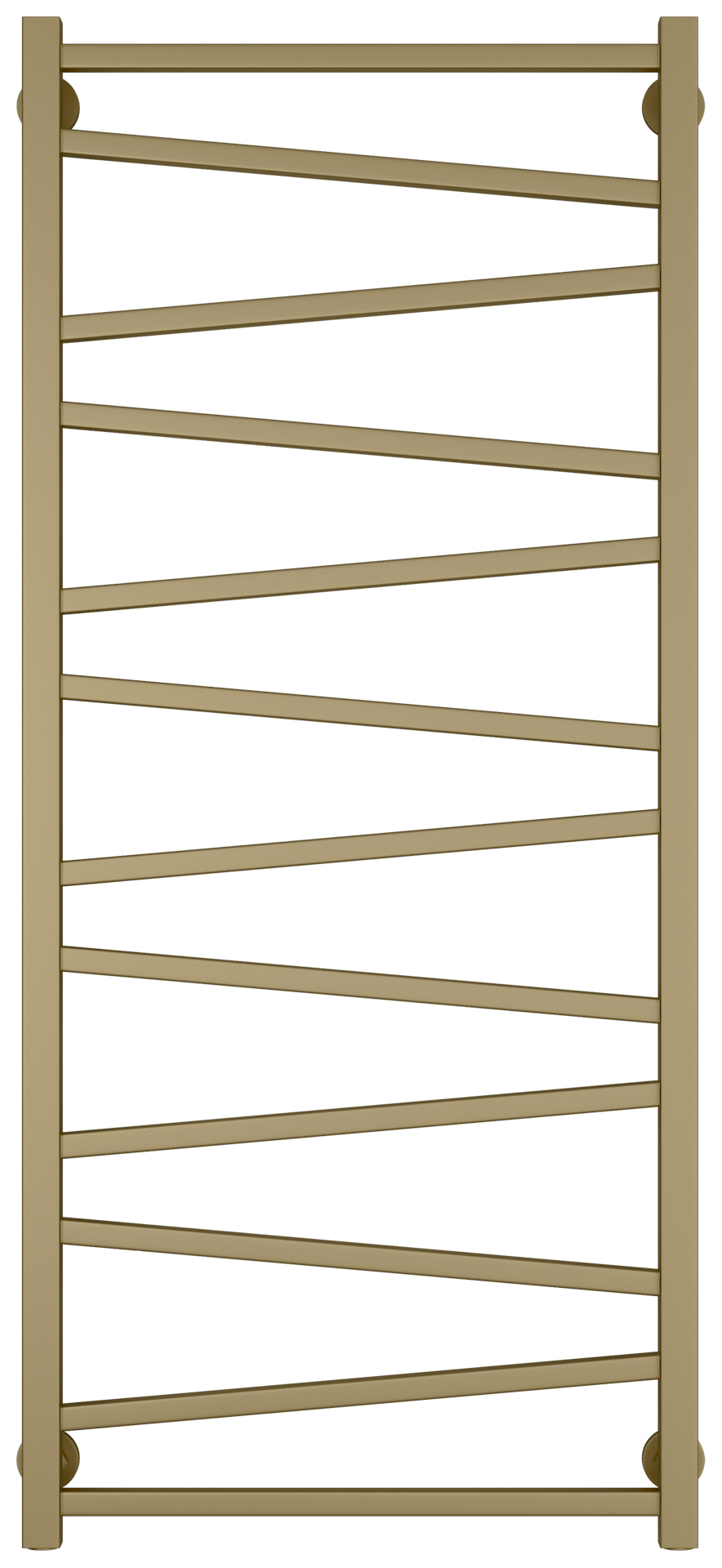 Водяные полотенцесушители Сунержа DESIGN ДР Сирокко 1200х500 (Золотой шёлк)