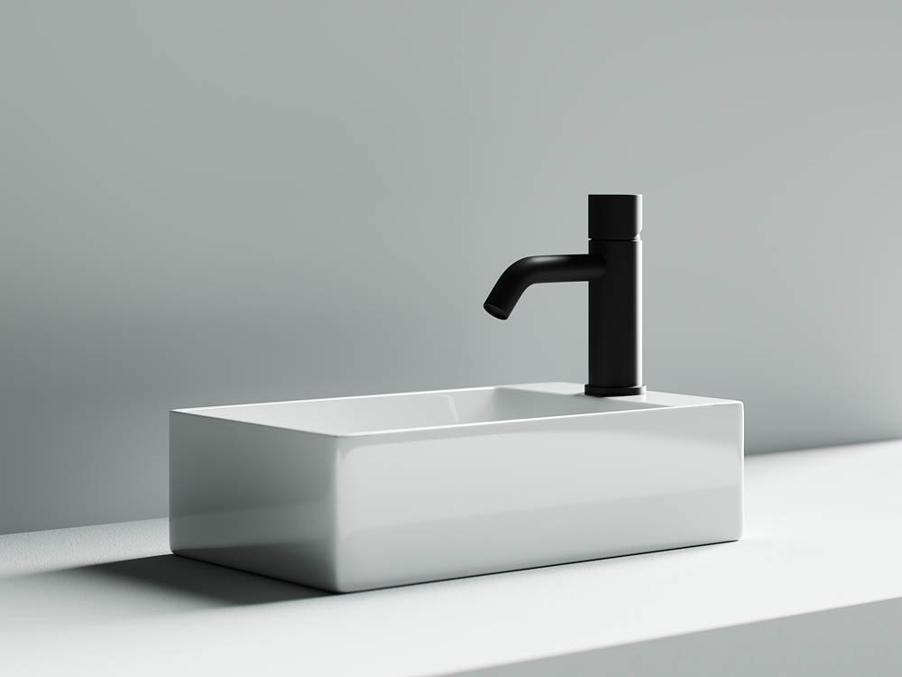 Подвесные раковины Ceramicanova Элемент (Element) CN5007 40x22x10 белый глянцевый