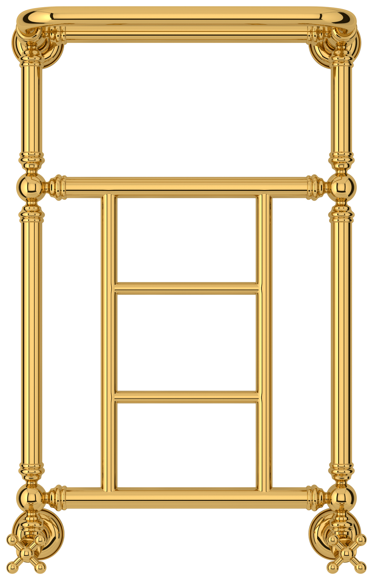 Водяные полотенцесушители Сунержа DESIGN ДР "Ренессанс 1452" 660х400 (Золото)