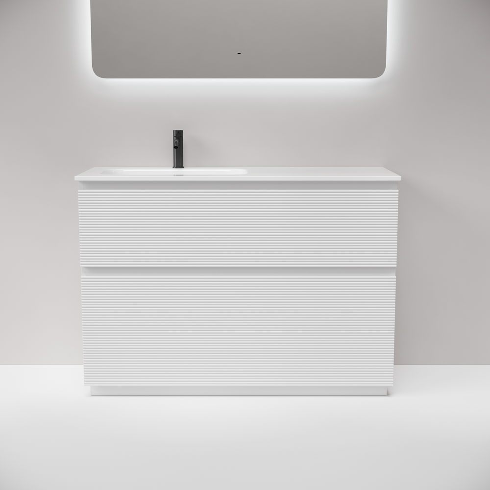 Тумба под раковину Sancos Фолк напольный (Folk Floor) FL120FLW 120x45x85 белый матовый (bianco) - фото 5