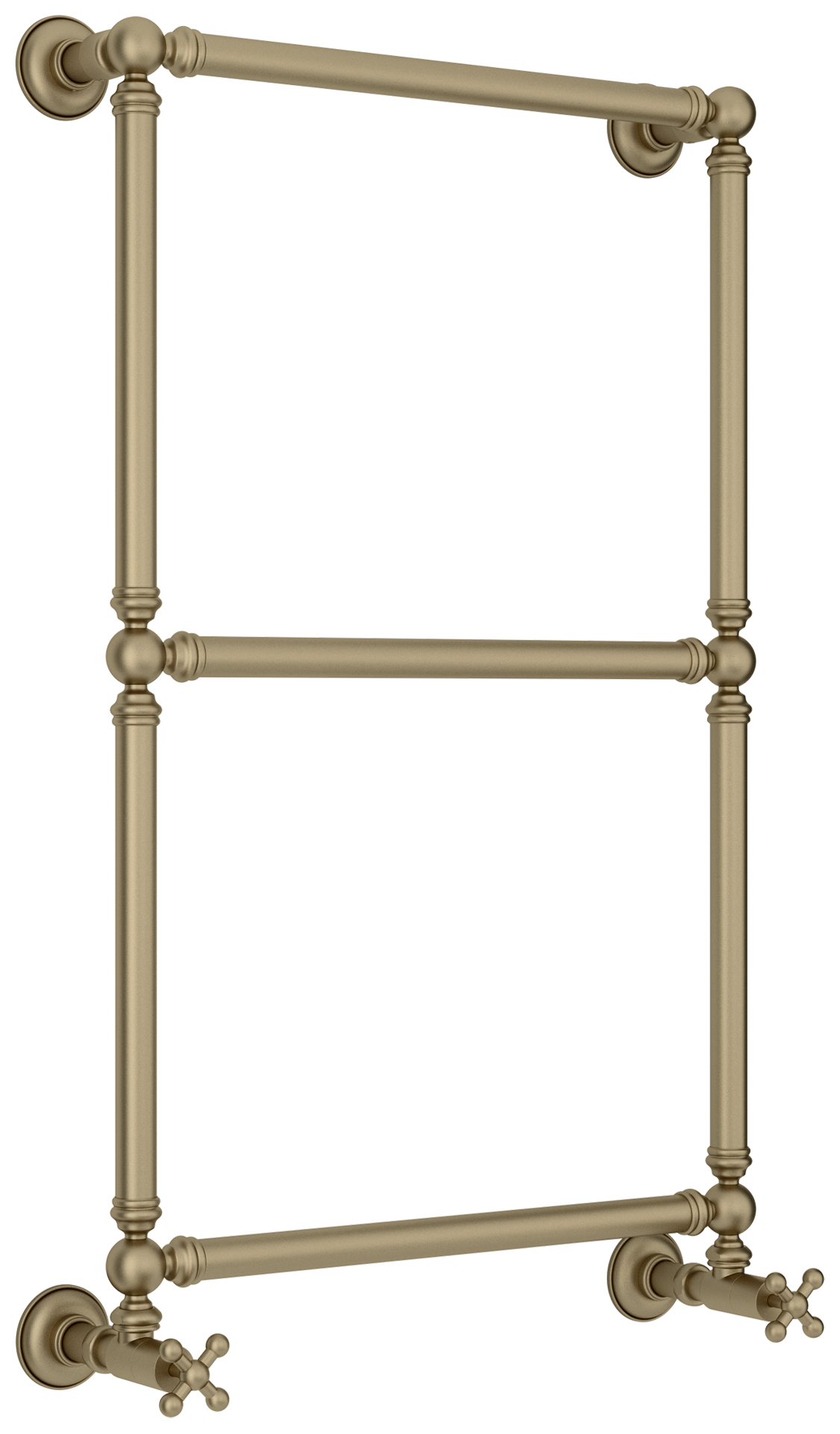 Водяные полотенцесушители Сунержа DESIGN ДР "Ренессанс 1304" 860х500 (Золотой шёлк)