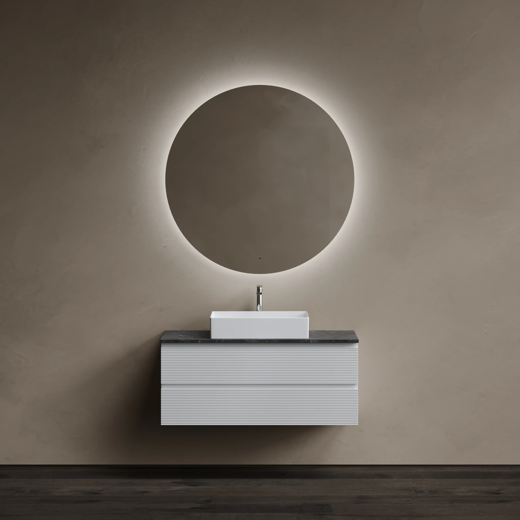 Тумба под столешницу Sancos Фолк (Folk) FL120W 120x45x50 белый матовый (bianco)