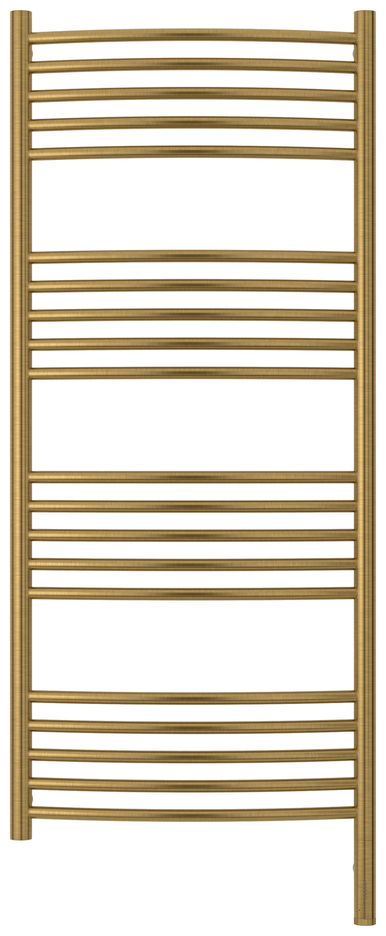Электрические полотенцесушители Сунержа DESIGN РЭБ БОГЕМА 3.1 1200х500 МЭМ правый (Состаренная латунь)