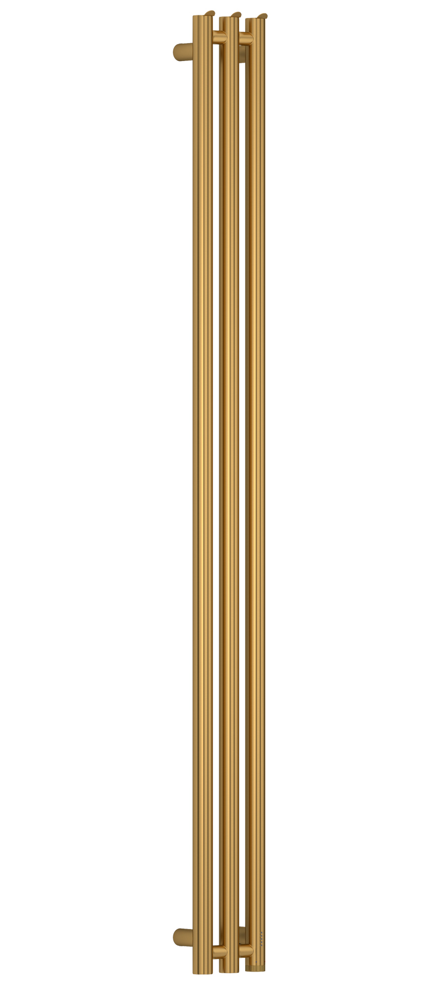 Электрические полотенцесушители Сунержа DESIGN ЭПС "ТЕРЦИЯ 4.0" 1500х106 правый (Брашированное золото)