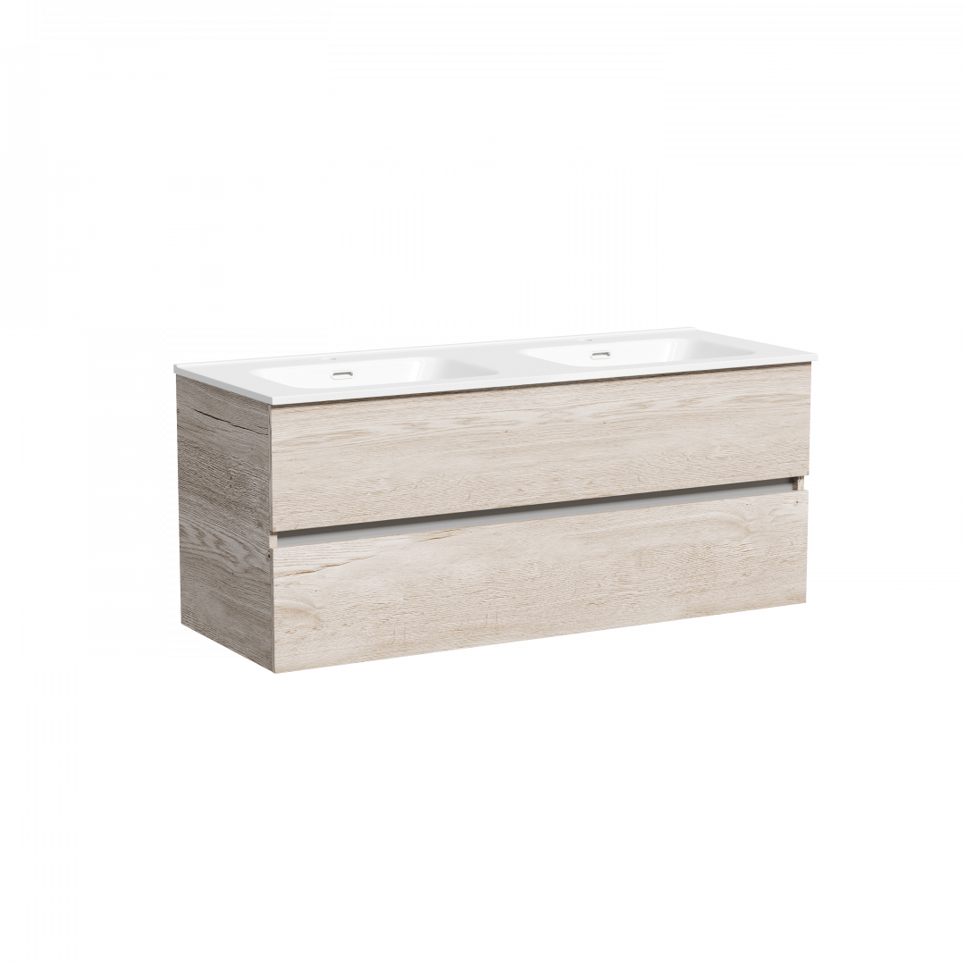 Тумба под раковину Sancos Урбан (Urban) UR120-2EG 120x45x55 дуб галифакс натуральный